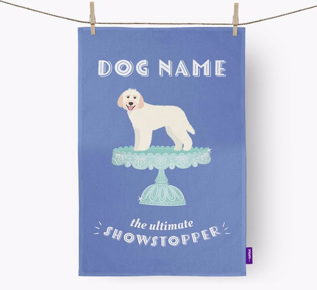 'The Ultimate Showstopper' - Personalised {breedFullName} Tea Towel